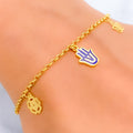 Modish Trendy 21k Charm Bracelet