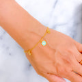 Colorful Charm 21k Star Bracelet