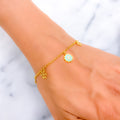 Colorful Charm 21k Star Bracelet