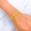 Twinkling Upscale 22k Gold Bracelet