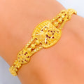 Magnificent Elevated 22k Gold Bracelet