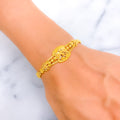 Magnificent Elevated 22k Gold Bracelet