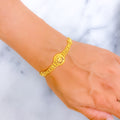 Jazzy Stunning 22k Gold Bracelet