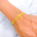 Jazzy Stunning 22k Gold Bracelet