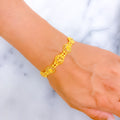 Lovely Decorative 22k Gold Bracelet