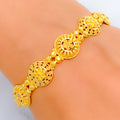 Lovely Decorative 22k Gold Bracelet