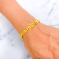 Lovely Decorative 22k Gold Bracelet