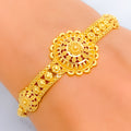 Refined Regal 22k Gold Bracelet