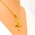glowing-elevated-22k-gold-cz-pendant-set