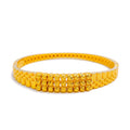 fashionable-beaded-22k-gold-bangle-bracelet