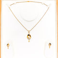 charming-delightful-22k-gold-cz-pendant-set