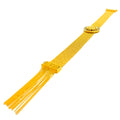 Radiant Orb Dial 21k Gold Bracelet 