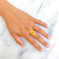 royal-elongated-beaded-22k-gold-ring