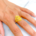 impressive-artistic-dual-flower-22k-gold-ring