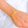 Golden Elegant 22k Gold Captivating Bangle Bracelet 