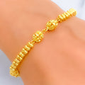 Eternal Radiant 22k Gold Beaded Bracelet 