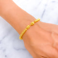 Eternal Radiant 22k Gold Beaded Bracelet 