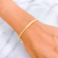 Beautiful Refined 22k Gold Bangle