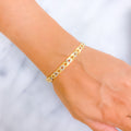 Jazzy High-Finish 22k Gold Bangle