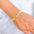 Exclusive Fashionable 22k Gold Bangle