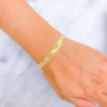 Shiny Delightful 22k Gold Bangle