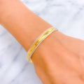 Shiny Delightful 22k Gold Bangle