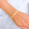 Dynamic Classy 22k Gold Bangle