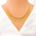 eternal-radiant-drop-diamond-18k-gold-necklace-set