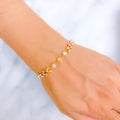 Impeccable Rich 22k Gold Colored Bracelet