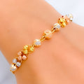 Impeccable Rich 22k Gold Colored Bracelet