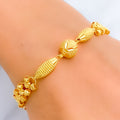 Lustrous Golden Elegant 22k Gold Bracelet