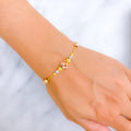 Luminous Signature 22k Gold Chic Bracelet