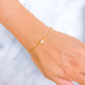 Dazzling Elegant Radiant 22k Gold Bracelet