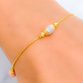 Dazzling Elegant Radiant 22k Gold Bracelet