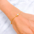 Dazzling Elegant Radiant 22k Gold Bracelet