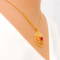 palatial-ritzy-floral-diamond-18k-gold-pendant