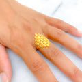 Delightful Captivating 21k Kite Gold Ring