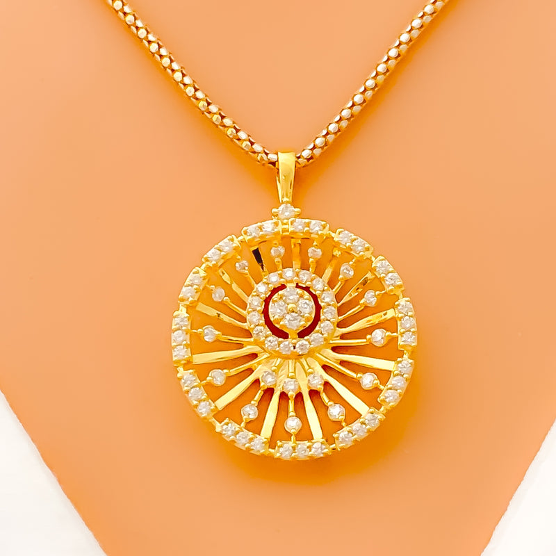 dazzling-radiant-round-diamond-18k-gold-pendant