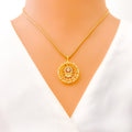 dazzling-radiant-round-diamond-18k-gold-pendant