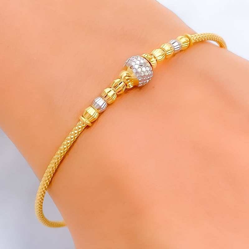 fancy-two-tone-22k-gold-bangle-bracelet