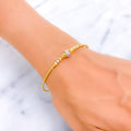 fancy-two-tone-22k-gold-bangle-bracelet