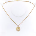 delicate-oval-ornate-diamond-18k-gold-pendant