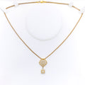 impeccable-dangling-diamond-18k-gold-pendant