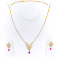 mesmerizing-modish-fancy-diamond-18k-gold-necklace-set