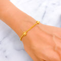 dressy-flower-22k-gold-bracelet