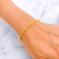 lovely-intertwined-22k-gold-bracelet