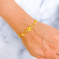 beautiful-flower-22k-gold-bracelet