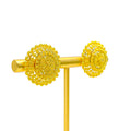 Opulent Elegant 22k Gold Earrings