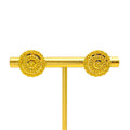 Dapper Stylish 22k Gold Earrings