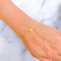 chic-sleek-22k-gold-bracelet